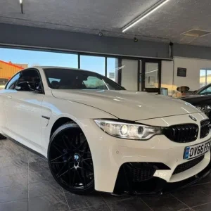 2016 BMW M4 3.0L Convertible with Red Leather Interior - Image 2