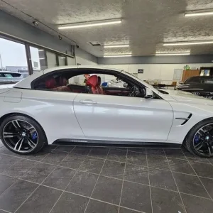 2016 BMW M4 3.0L Convertible with Red Leather Interior - Image 3