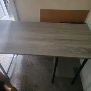 Grey ash desk