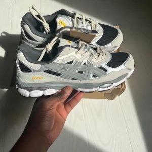 ASICS GEL-NYC Clay Grey & Black Trainers