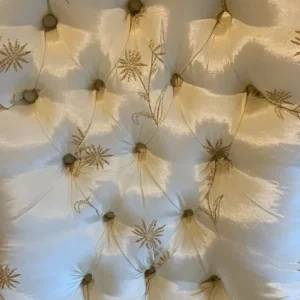 Antique Armchair - reupholstered - Image 3