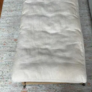 Loaf Slingshot Coffee Table and Footstool with Cushion