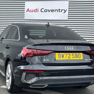 2023 Audi A3 35 TFSI S Line 4dr S Tronic Saloon Petrol Automatic - Image 3
