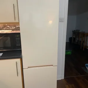 Tall cream fridge freezer - Image 2