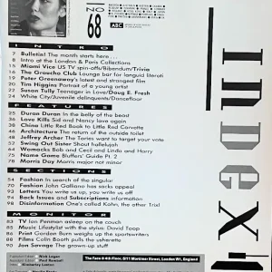 The Face Magazine – Issue No. 68 – December 1985 - Image 2