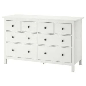 Large Chest of Drawers + 2 Matching Bedside Cabinets - IKEA HEMNES model - Image 4