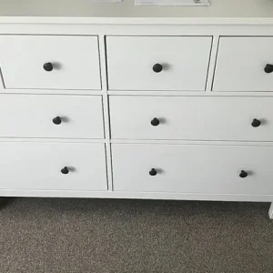 Large Chest of Drawers + 2 Matching Bedside Cabinets - IKEA HEMNES model