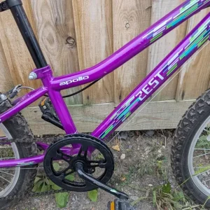 Children's Apollo Zest Purple Mountain Bike - Image 4