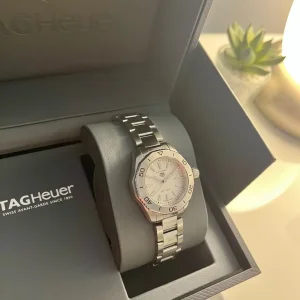 Tag Heuer Ladies Aquaracer 30mm Silver - Image 6