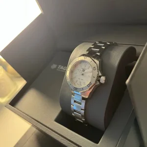 Tag Heuer Ladies Aquaracer 30mm Silver - Image 7