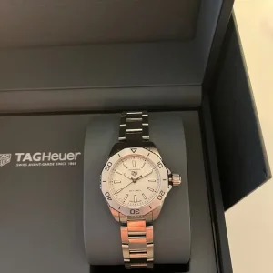 Tag Heuer Ladies Aquaracer 30mm Silver - Image 8