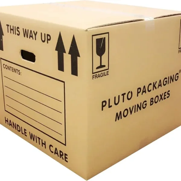 4 large cardboard boxes
