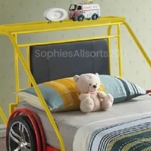 Royce jeep car bed single with 3ft sprung mattress - Image 2