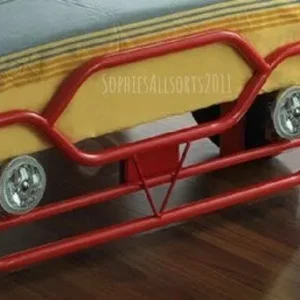 Royce jeep car bed single with 3ft sprung mattress - Image 3