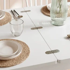 Lynton 4-6 Seater Flip Top Dining Table - Image 3