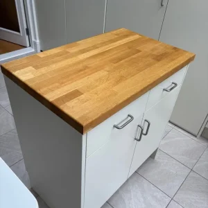 Kitchen base unit with worktop - Image 2