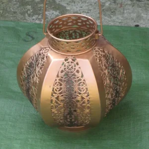 Decorative Hanging Copper Coloured Ornament - Image 2