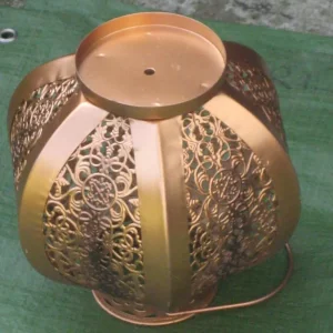 Decorative Hanging Copper Coloured Ornament - Image 4