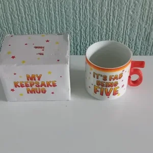 Age 5 birthday mug