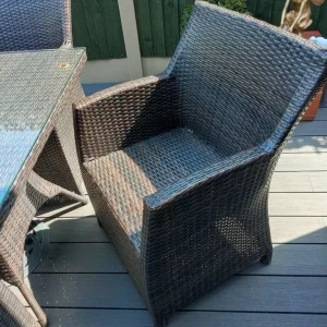 Garden Dining Table & Chairs - Image 2