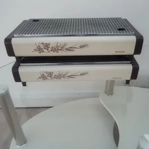 Dining table food warmers with tea light heaters