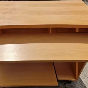 Computer Desk with Sliding Shelves - Image 2