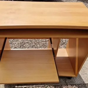 Computer Desk with Sliding Shelves - Image 3