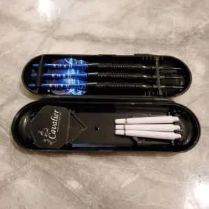 Two Sets of Professional Tunsten Darts – Pouches and Flights - Image 4