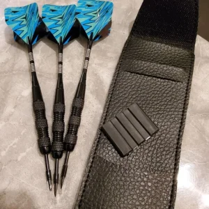 Two Sets of Professional Tunsten Darts – Pouches and Flights - Image 7