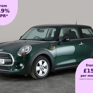 2017 Mini Cooper Hatch 1.5 Petrol Manual – Green, Climate Control, 15in Wheels