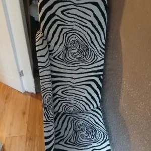 Zebra print lounge sofa