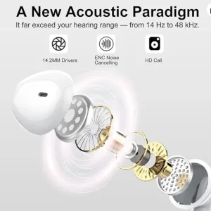 Jesebang wireless earbuds with mic - Image 3