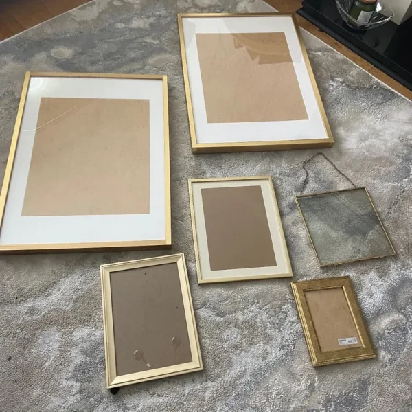 Gold Photo Frames Collection