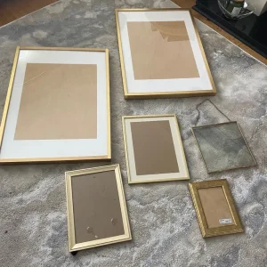 Gold Photo Frames Collection