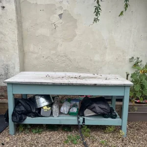 Vintage Table for kitchen or garden - Image 2