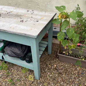 Vintage Table for kitchen or garden - Image 3