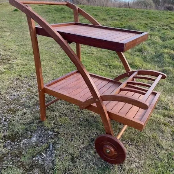 Hardwood Drinks Trolley - New