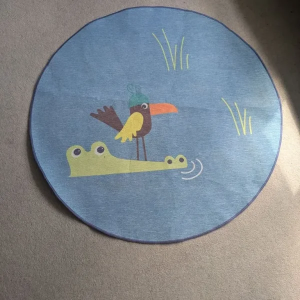 Children's rug for playroom