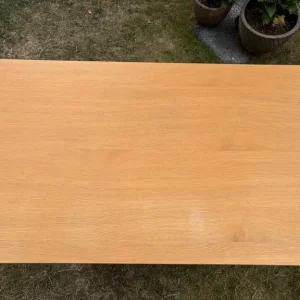Large IKEA Bekant desk with cable tidy - Image 2