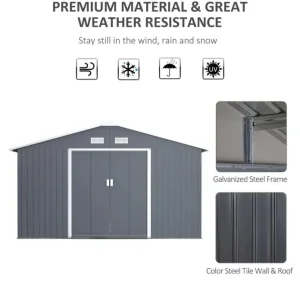 Large all weather shed 11ft by 13ft - Image 2