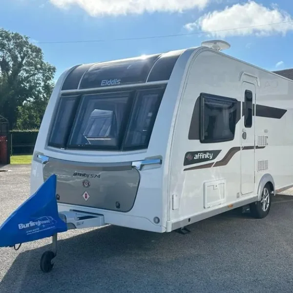 Elddis Affinity 574 Rear Fixed Singles 2021 with Solar, ATC, Alde Heating and Heated Towel Rail