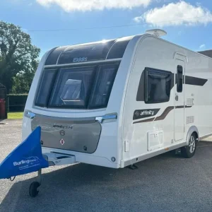 Elddis Affinity 574 Rear Fixed Singles 2021 with Solar, ATC, Alde Heating and Heated Towel Rail