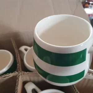 Oat/Tea Mugs – Green, Red, Yellow - Image 4