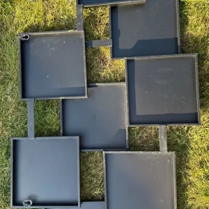 New & boxed DUNELM metal wall art - Image 3