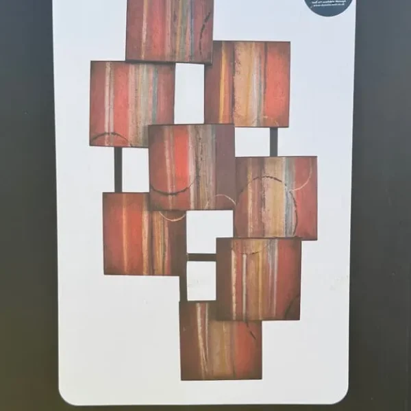 New & boxed DUNELM metal wall art