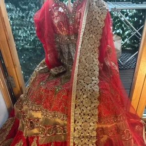Asian wedding dress size 16/18 large - Image 5