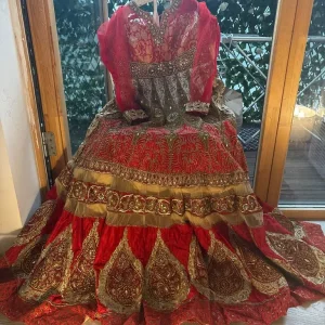 Asian wedding dress size 16/18 large
