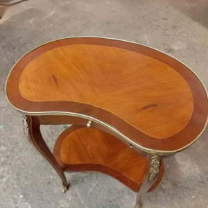Mid Century French Walnut Side Table - Image 2