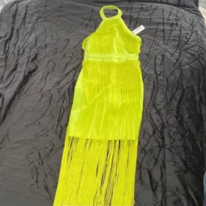 Green midi dress size 8 karen millen - Image 5