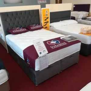 Divan Double Bed with Mattress and Storage Drawers